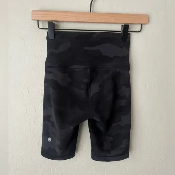 Lululemon wunder train shorts black camo 2 - Picture 3 of 7